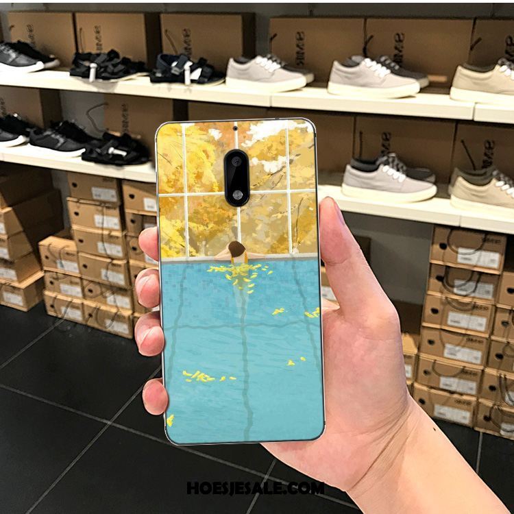 Nokia 6 Hoesje Blauw Bescherming Zacht Siliconen Hoes Kopen