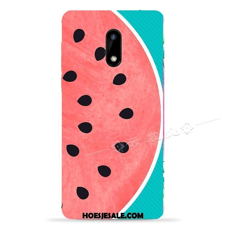 Nokia 6 Hoesje Mobiele Telefoon Anti-fall Watermeloen Hoes Siliconen Aanbiedingen