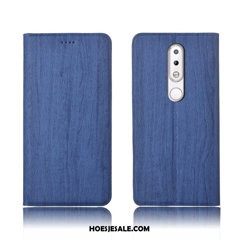 Nokia 7.1 Hoesje Anti-fall Leren Etui All Inclusive Hoes Mobiele Telefoon Online