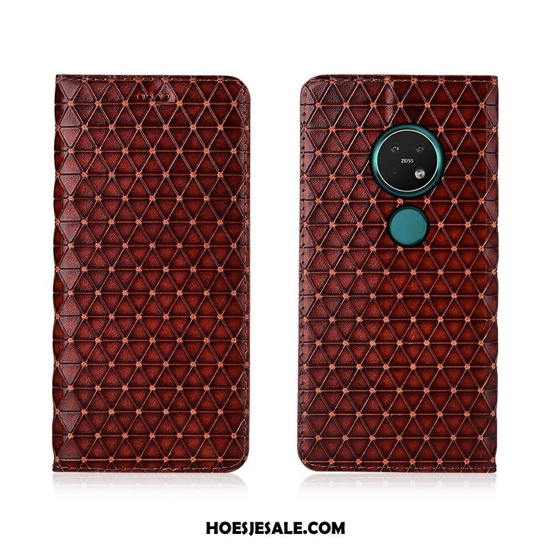 Nokia 7.2 Hoesje Folio Anti-fall Bescherming Hoge Hoes Sale