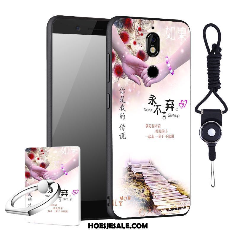 Nokia 7 Hoesje Hoes Anti-fall Blauw Bescherming Eenvoudige Korting