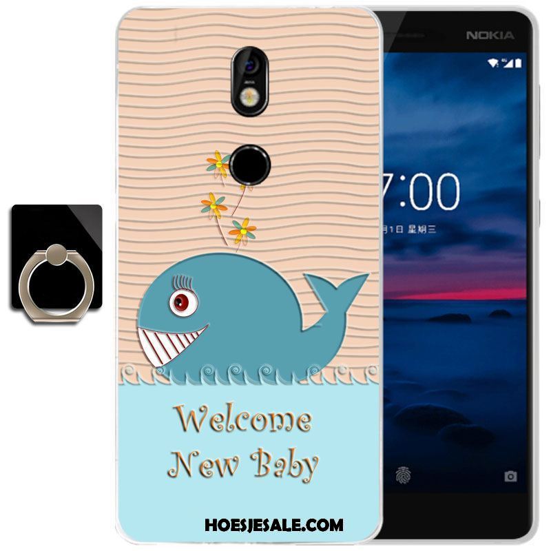 Nokia 7 Hoesje Zacht Bescherming Siliconen Anti-fall All Inclusive Sale