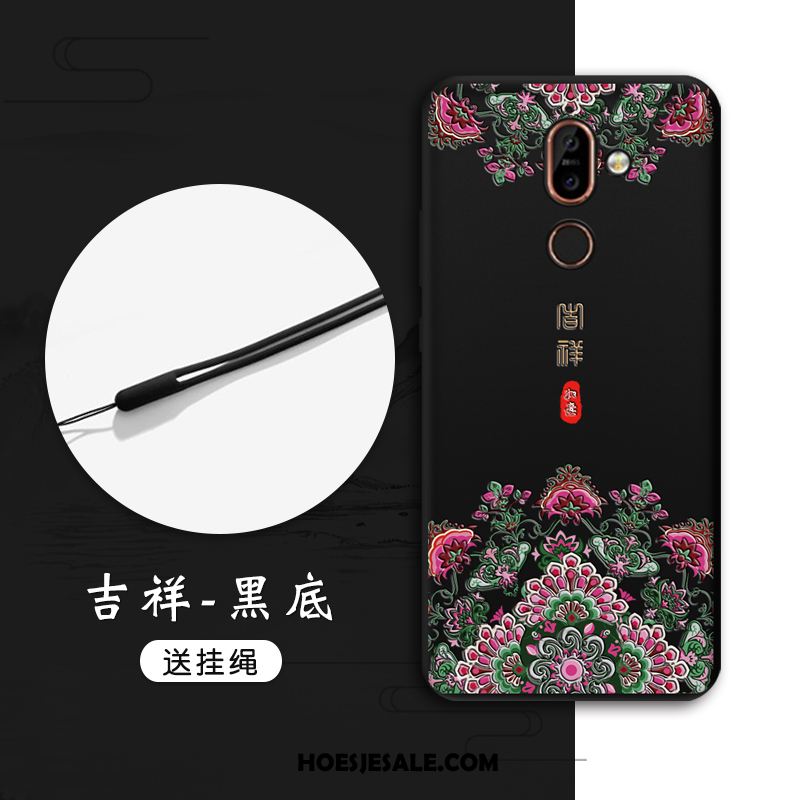 Nokia 7 Plus Hoesje Anti-fall Chinese Stijl Hoes Zacht Trend Korting