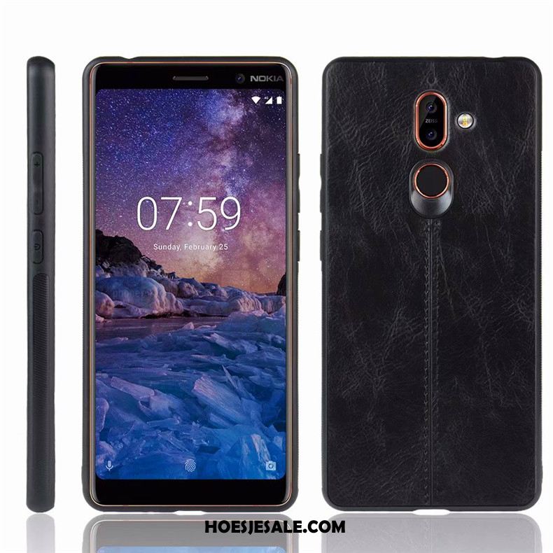 Nokia 7 Plus Hoesje Anti-fall Mobiele Telefoon Hoes Bescherming Blauw Kopen