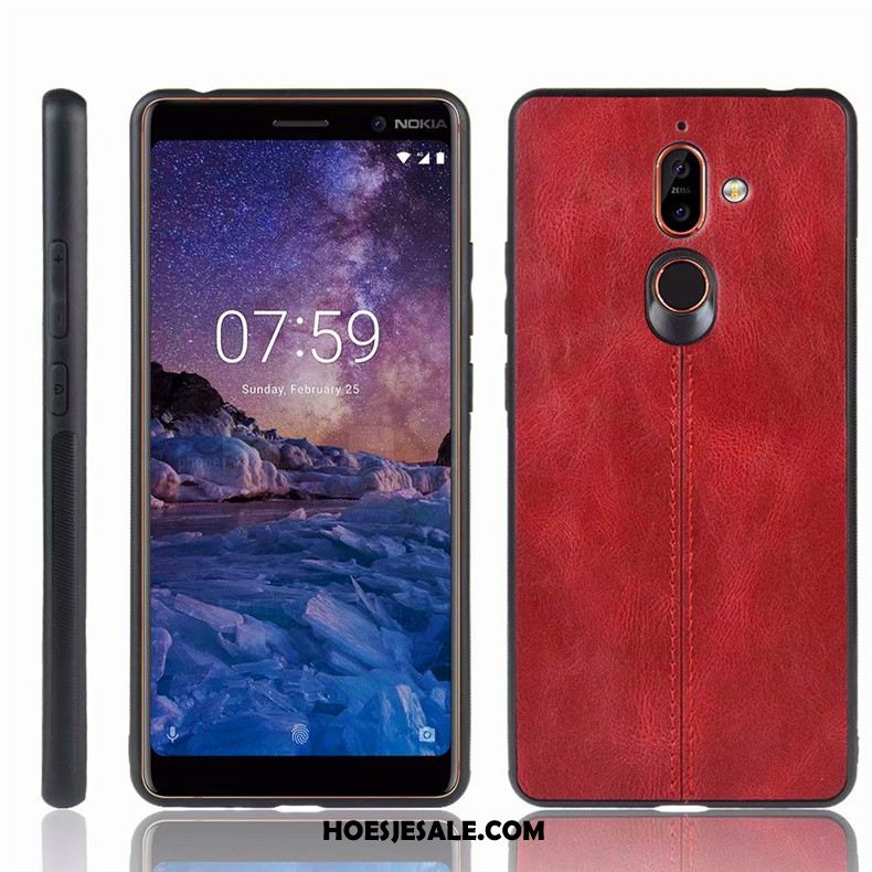 Nokia 7 Plus Hoesje Anti-fall Mobiele Telefoon Hoes Bescherming Blauw Kopen