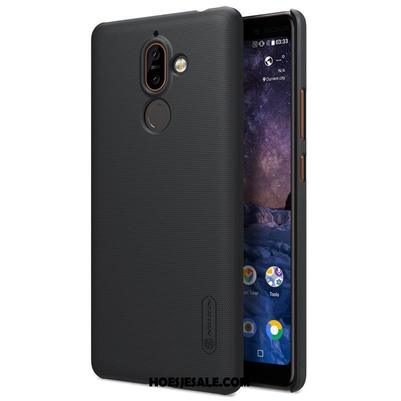 Nokia 7 Plus Hoesje Goud Mobiele Telefoon Rood Eenvoudige Schrobben Goedkoop