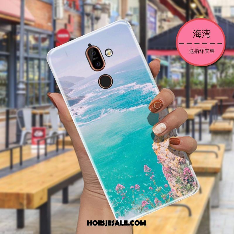 Nokia 7 Plus Hoesje Zacht Trend Roze Mobiele Telefoon Siliconen Goedkoop