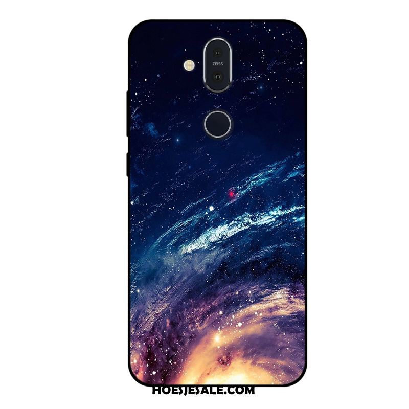 Nokia 8.1 Hoesje Mobiele Telefoon Zacht Purper Hoes Anti-fall Kopen