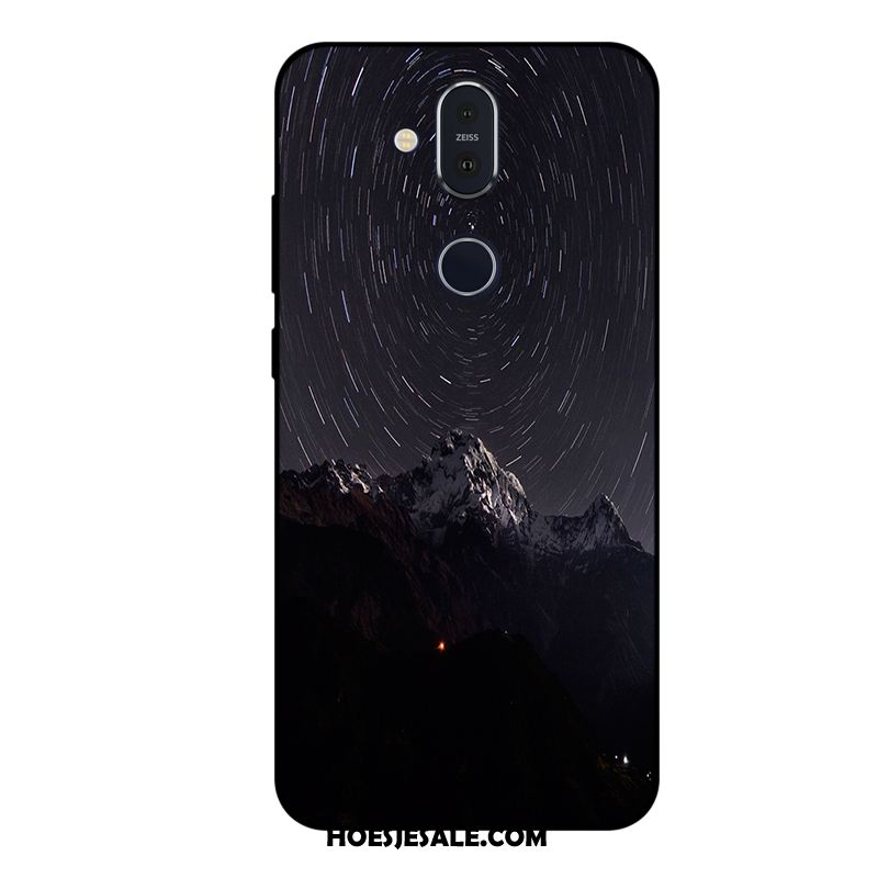 Nokia 8.1 Hoesje Mobiele Telefoon Zacht Purper Hoes Anti-fall Kopen