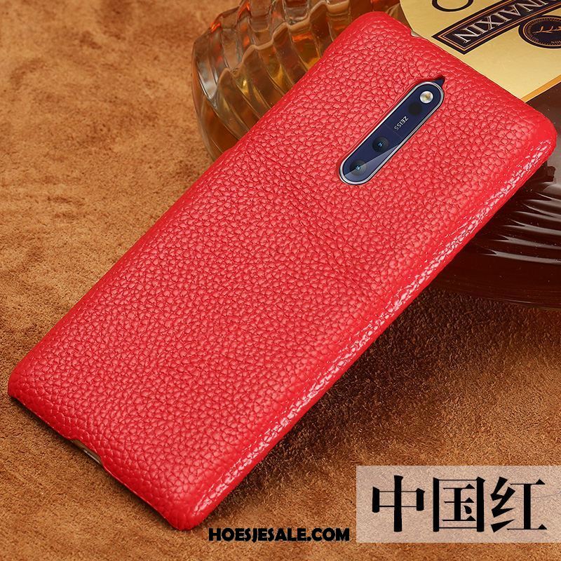 Nokia 8 Hoesje Dun Trendy Merk Anti-fall Leren Etui Pas Kopen