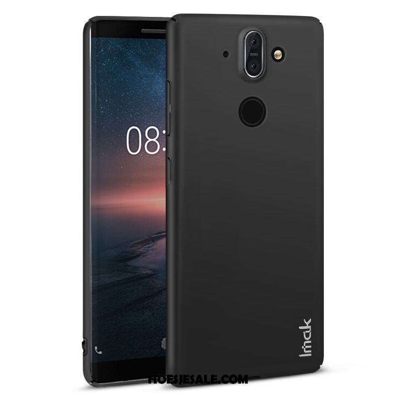 Nokia 8 Sirocco Hoesje All Inclusive Zwart Anti-fall Hoes Zacht Online