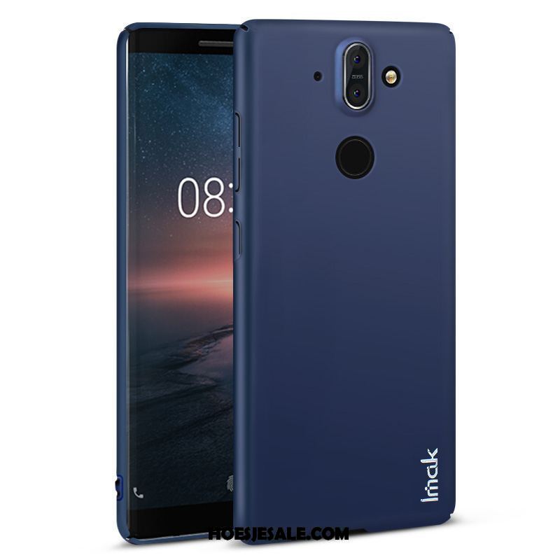 Nokia 8 Sirocco Hoesje All Inclusive Zwart Anti-fall Hoes Zacht Online