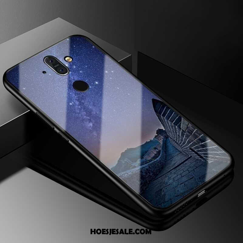 Nokia 8 Sirocco Hoesje Bescherming Hoes Anti-fall Kleur Glas Kopen