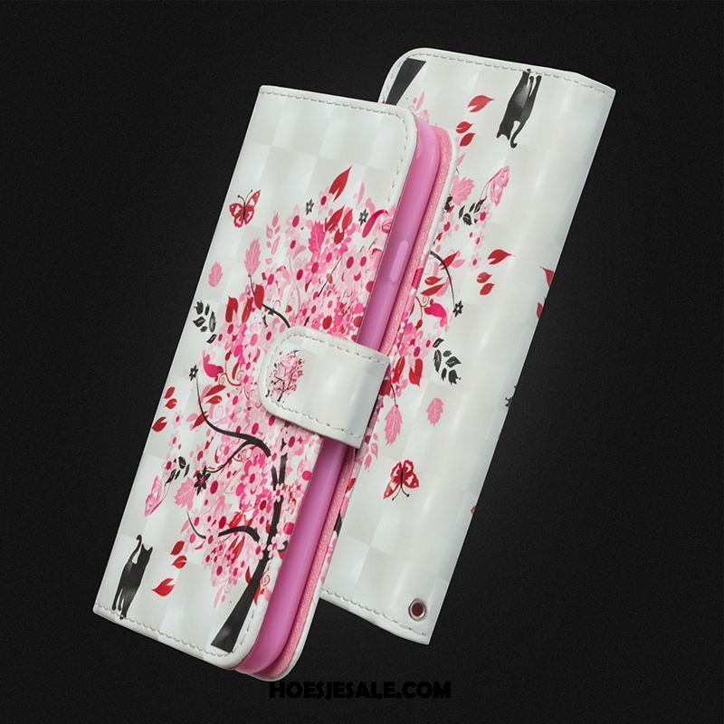 Nokia 8 Sirocco Hoesje Mobiele Telefoon Folio Roze Hemming Anti-fall Sale