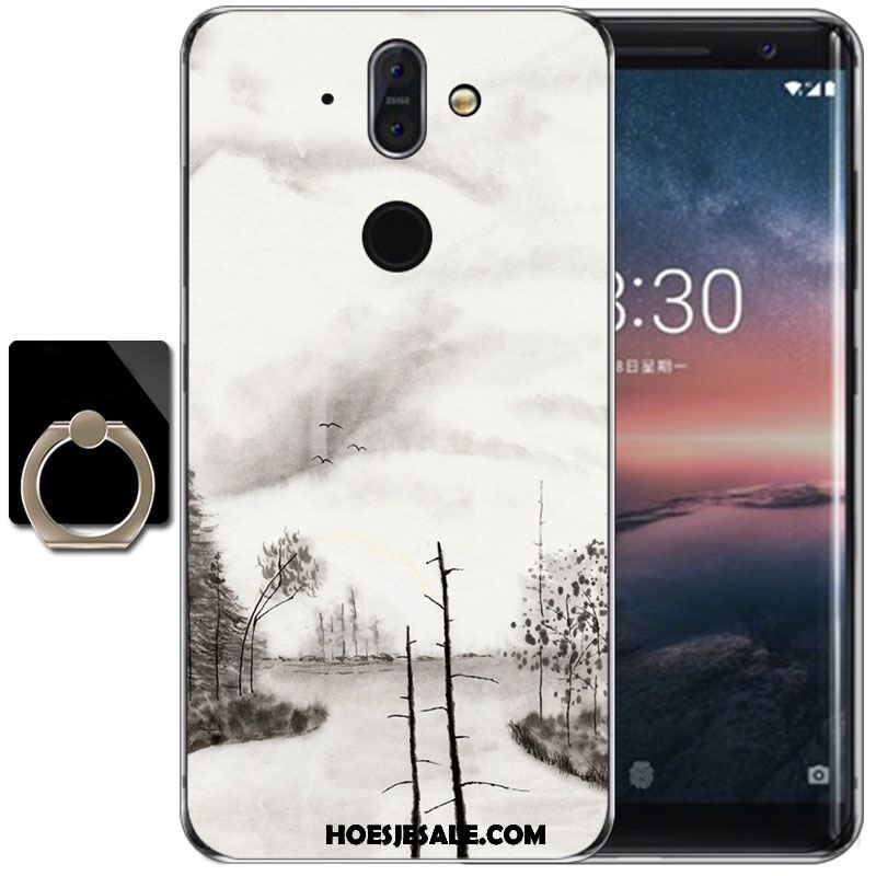 Nokia 8 Sirocco Hoesje Mobiele Telefoon Inkt Hoes Kleur Siliconen Online