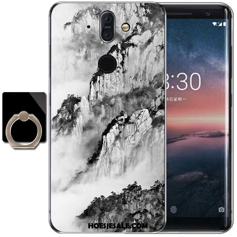 Nokia 8 Sirocco Hoesje Mobiele Telefoon Inkt Hoes Kleur Siliconen Online