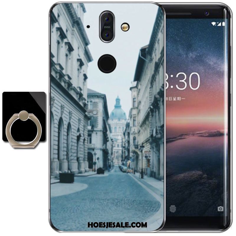 Nokia 8 Sirocco Hoesje Mobiele Telefoon Inkt Hoes Kleur Siliconen Online