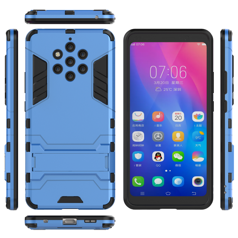 Nokia 9 Pureview Hoesje All Inclusive Zwart Heimelijkheid Bescherming Mobiele Telefoon