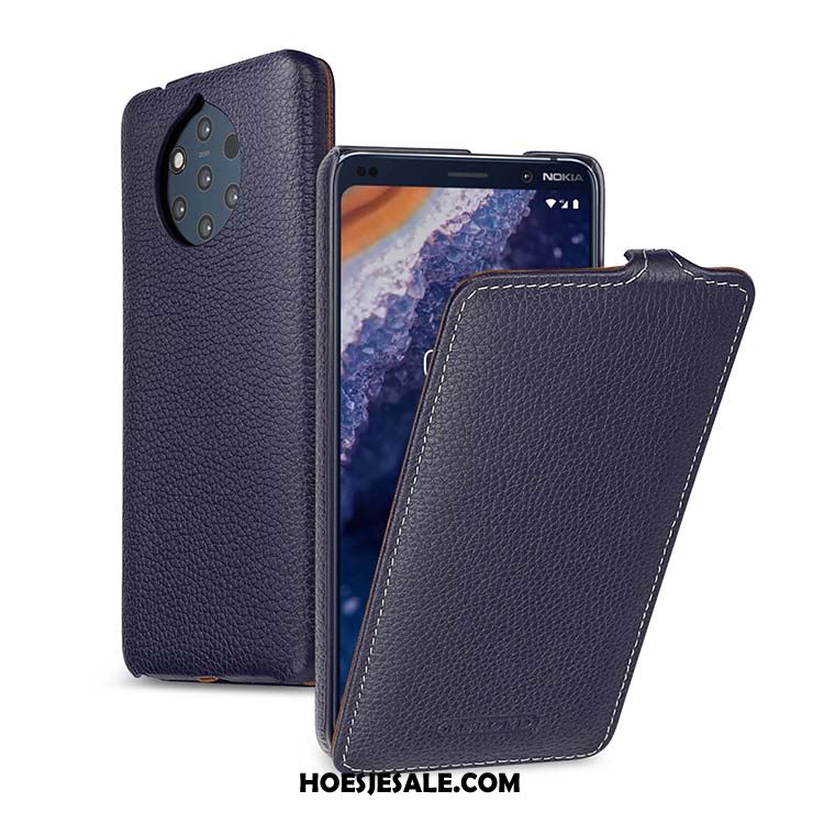 Nokia 9 Pureview Hoesje Pu Hoes Folio Geel Bedrijf Kopen