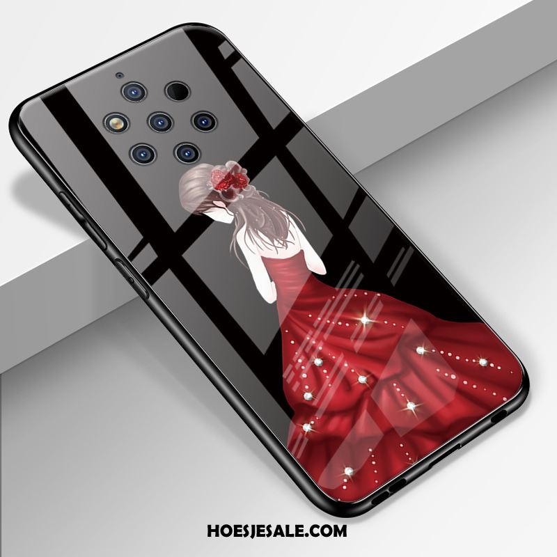 Nokia 9 Pureview Hoesje Siliconen All Inclusive Lovers Anti-fall Gazen Korting