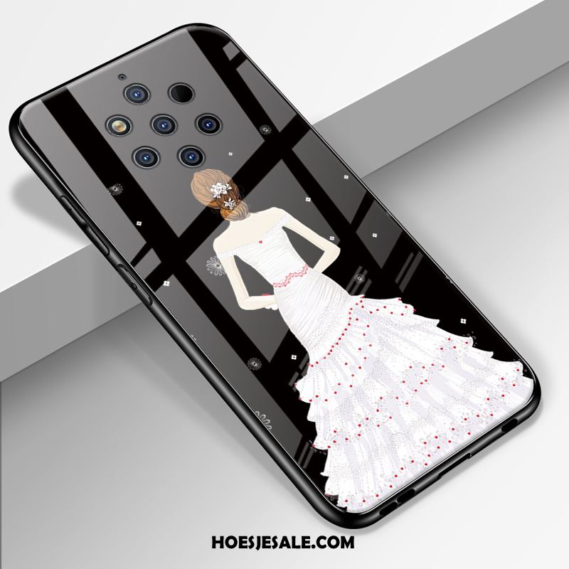 Nokia 9 Pureview Hoesje Siliconen All Inclusive Lovers Anti-fall Gazen Korting