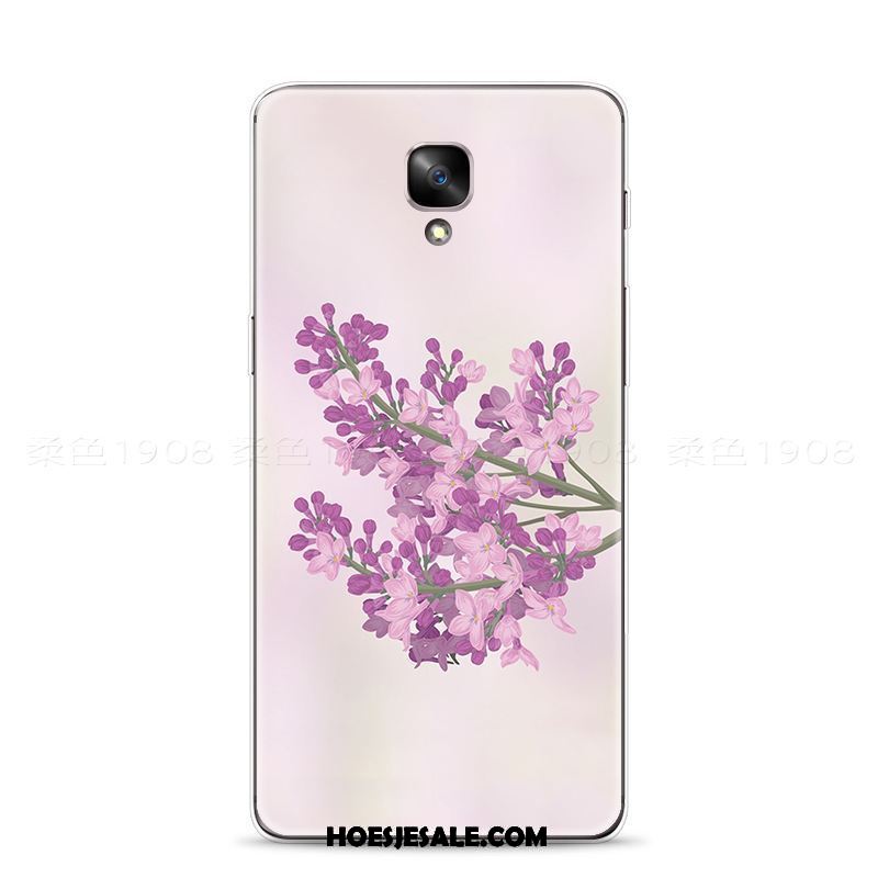 Oneplus 3t Hoesje Bloemen Persoonlijk Hoes Vintage Groen Goedkoop