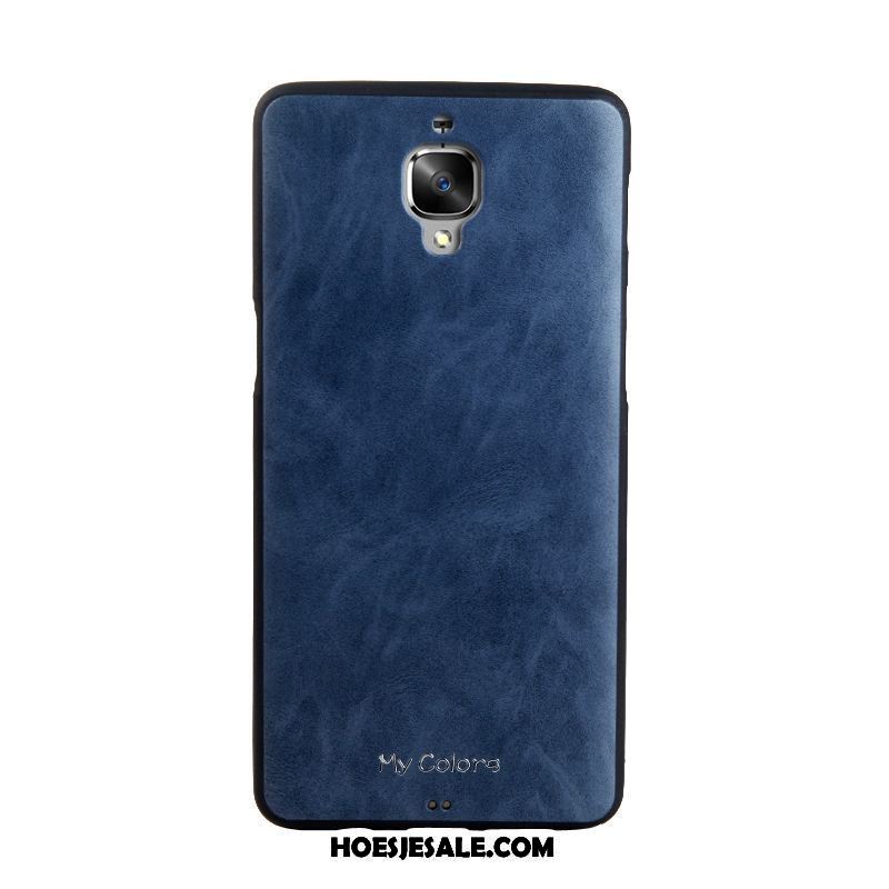 Oneplus 3t Hoesje Hoes Dun Blauw Anti-fall Siliconen Kopen