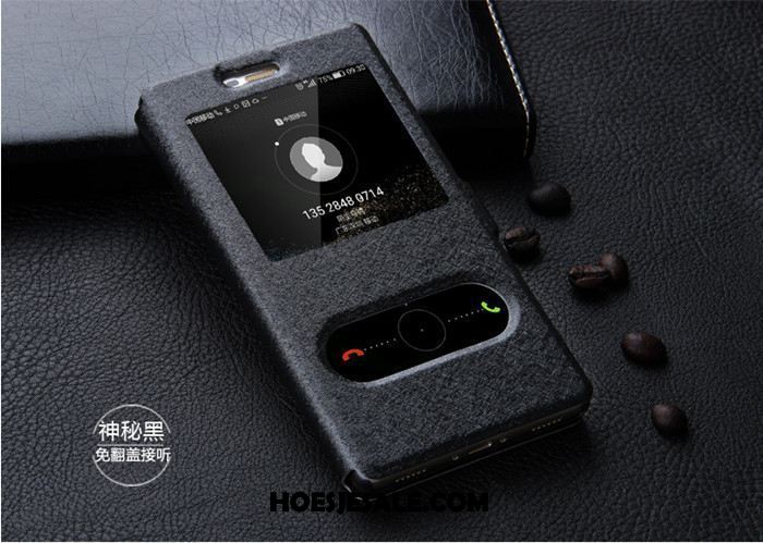 Oneplus 3t Hoesje Mobiele Telefoon Leren Etui Trend Hoes Clamshell Goedkoop