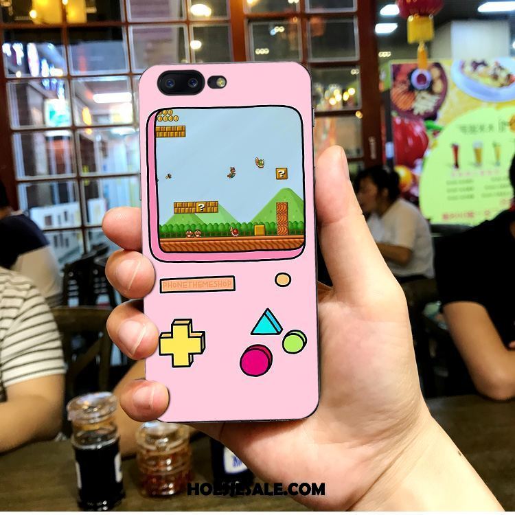 Oneplus 5 Hoesje Trend Hoes Siliconen Roze Scheppend Korting