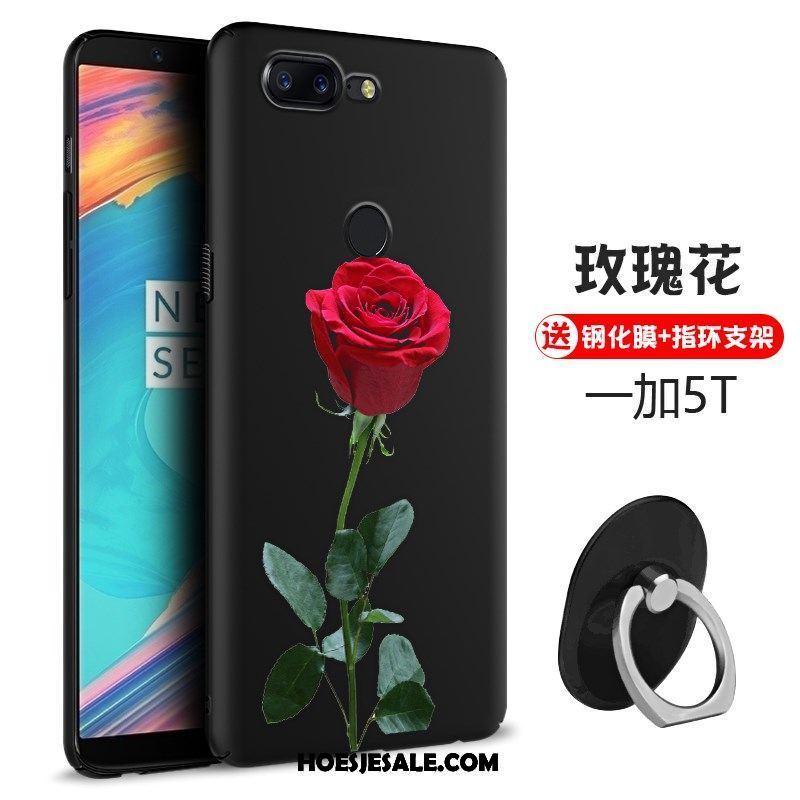 Oneplus 5t Hoesje Chinese Stijl Reliëf Driedimensionaal Hoes Anti-fall Goedkoop