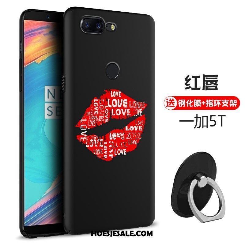 Oneplus 5t Hoesje Chinese Stijl Reliëf Driedimensionaal Hoes Anti-fall Goedkoop