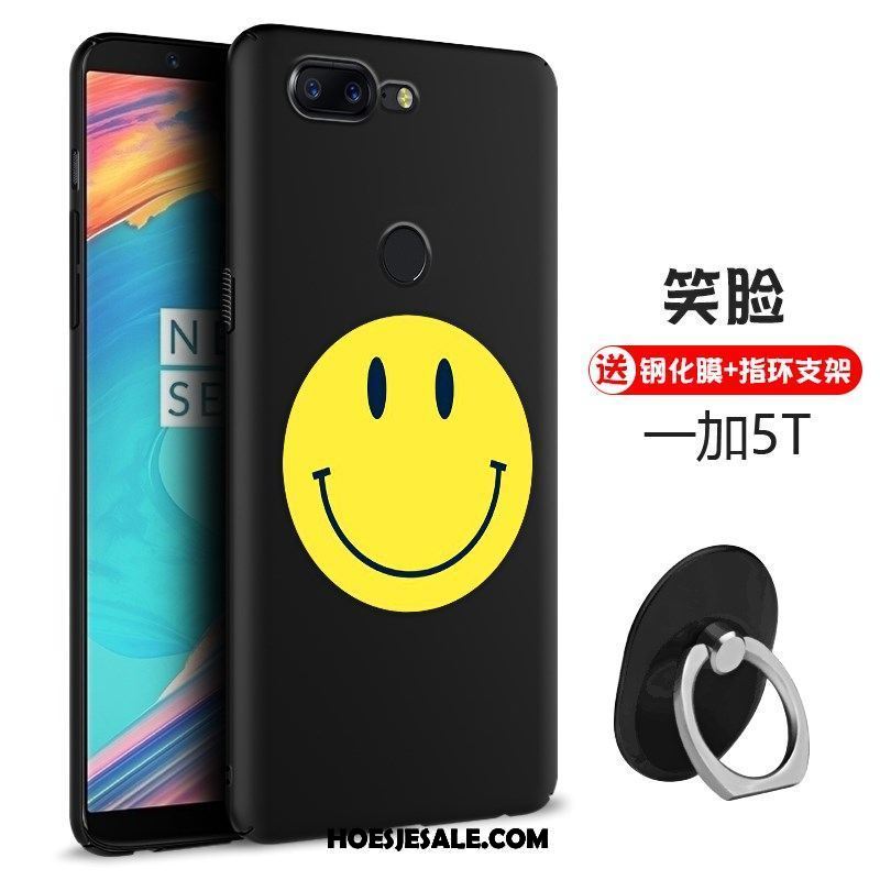 Oneplus 5t Hoesje Chinese Stijl Reliëf Driedimensionaal Hoes Anti-fall Goedkoop