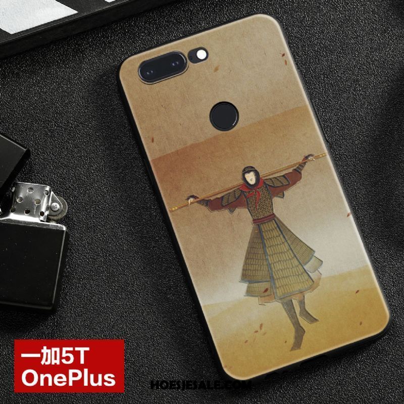 Oneplus 5t Hoesje Hanger Schrobben All Inclusive Hard Mobiele Telefoon Sale