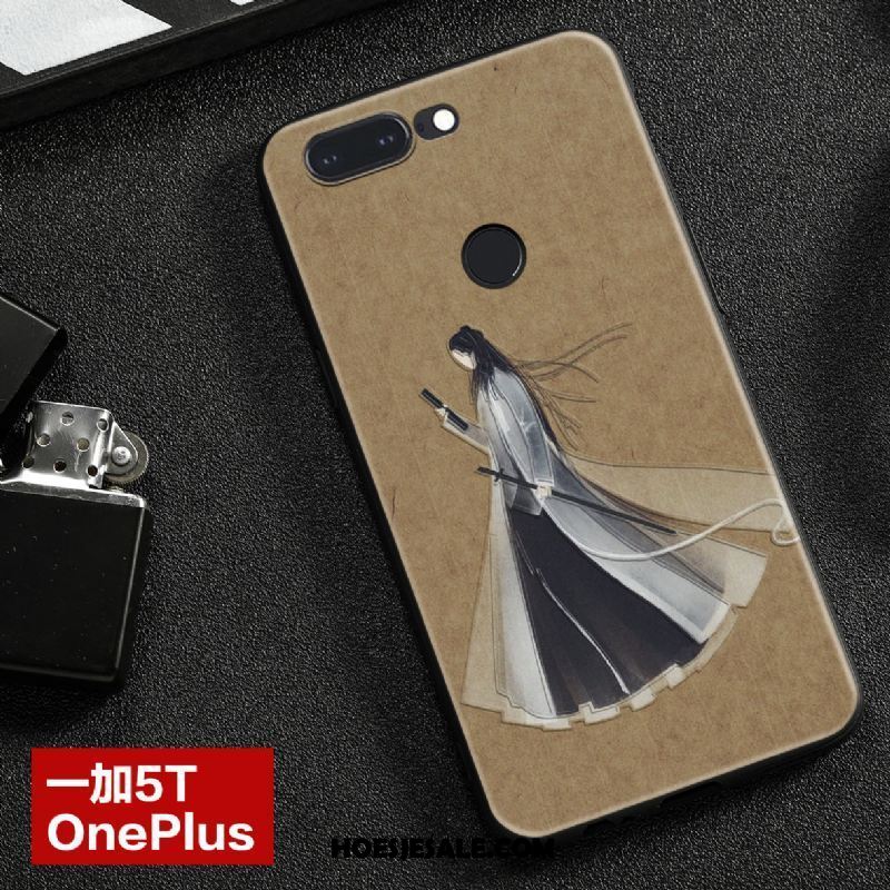 Oneplus 5t Hoesje Hanger Schrobben All Inclusive Hard Mobiele Telefoon Sale