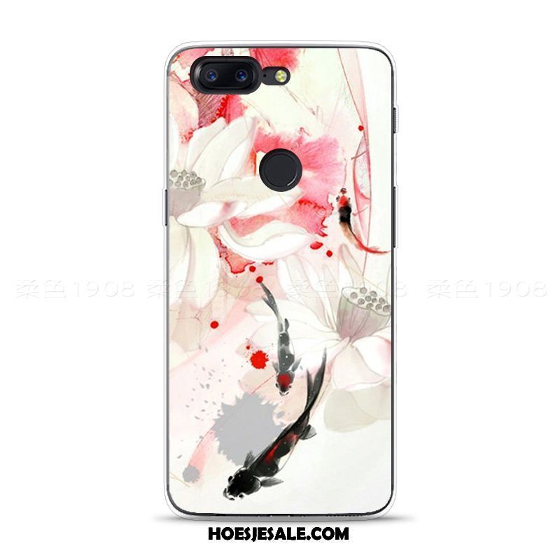 Oneplus 5t Hoesje Hoes All Inclusive Chinese Stijl Bloemen Kunst Aanbiedingen