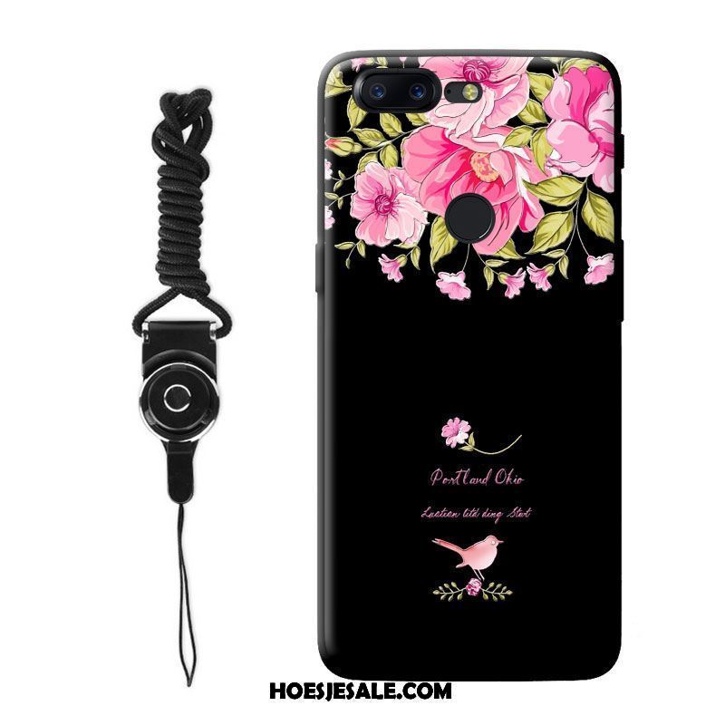 Oneplus 5t Hoesje Kunst Hoes Bescherming Hanger Bloemen Winkel