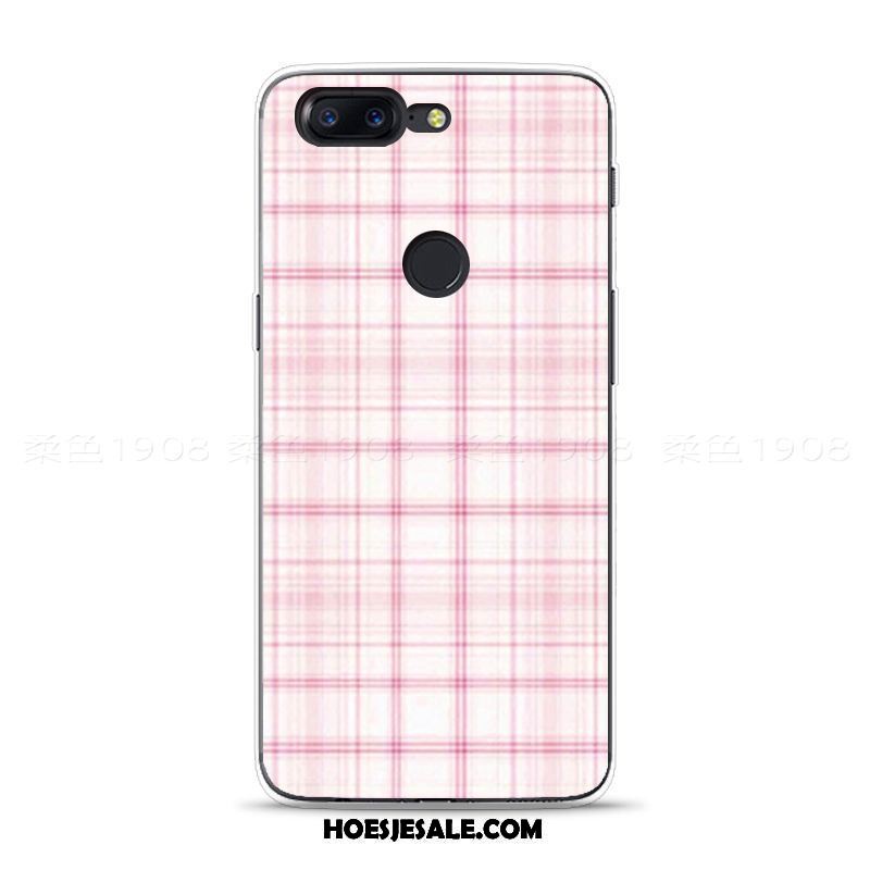 Oneplus 5t Hoesje Mini Roze Zacht Kunst Hoes Korting