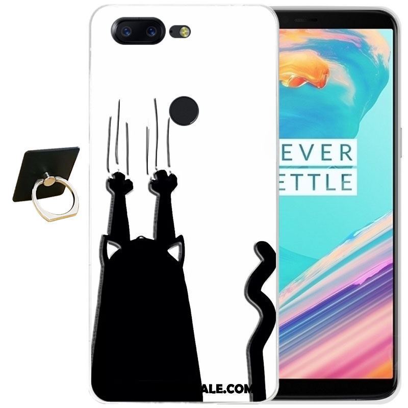 Oneplus 5t Hoesje Reliëf Mobiele Telefoon Zacht Siliconen All Inclusive Winkel