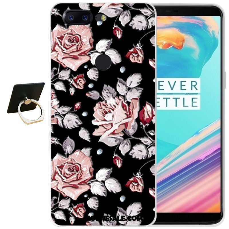 Oneplus 5t Hoesje Reliëf Mobiele Telefoon Zacht Siliconen All Inclusive Winkel