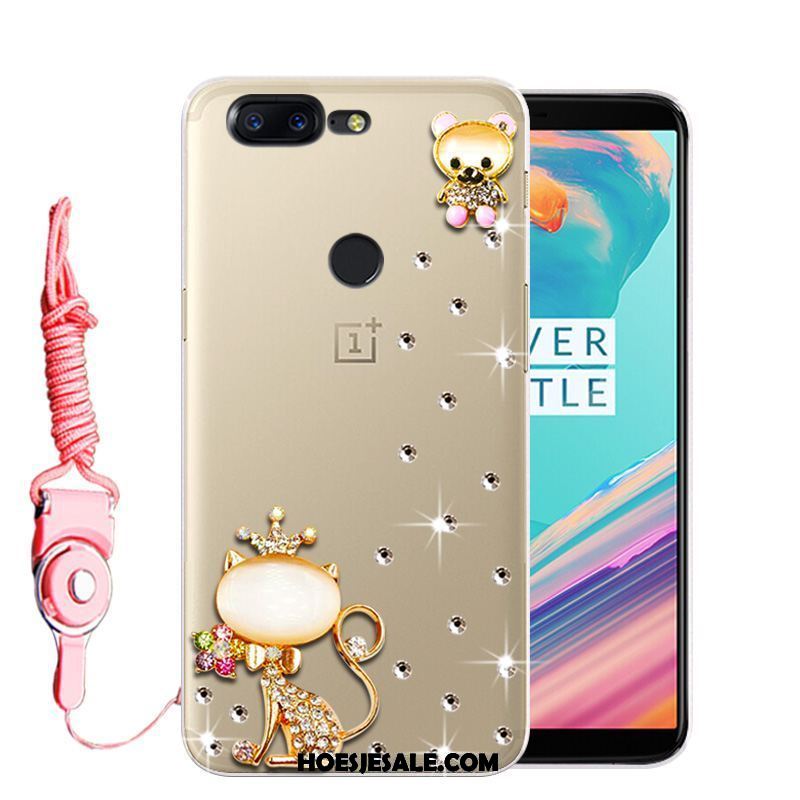 Oneplus 5t Hoesje Zacht Bescherming Met Strass Mobiele Telefoon Hoes Goedkoop