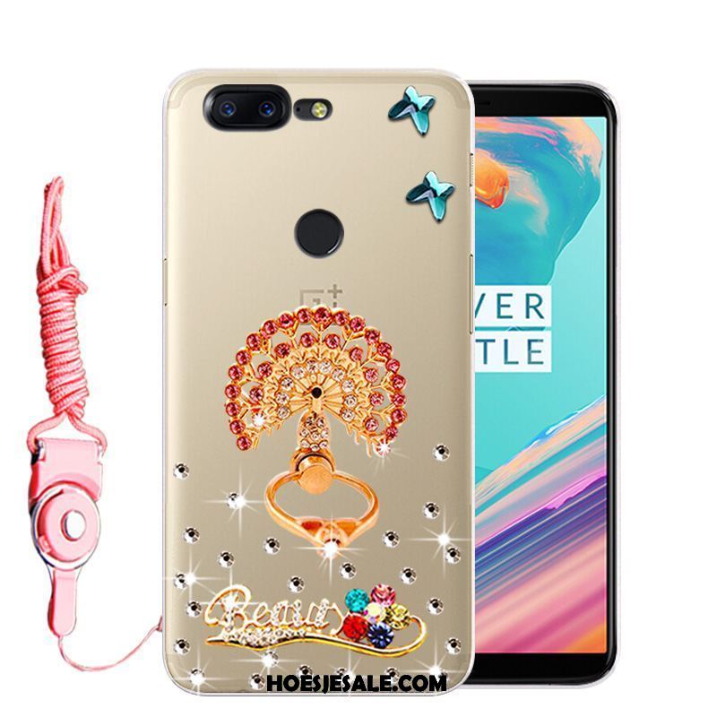 Oneplus 5t Hoesje Zacht Bescherming Met Strass Mobiele Telefoon Hoes Goedkoop