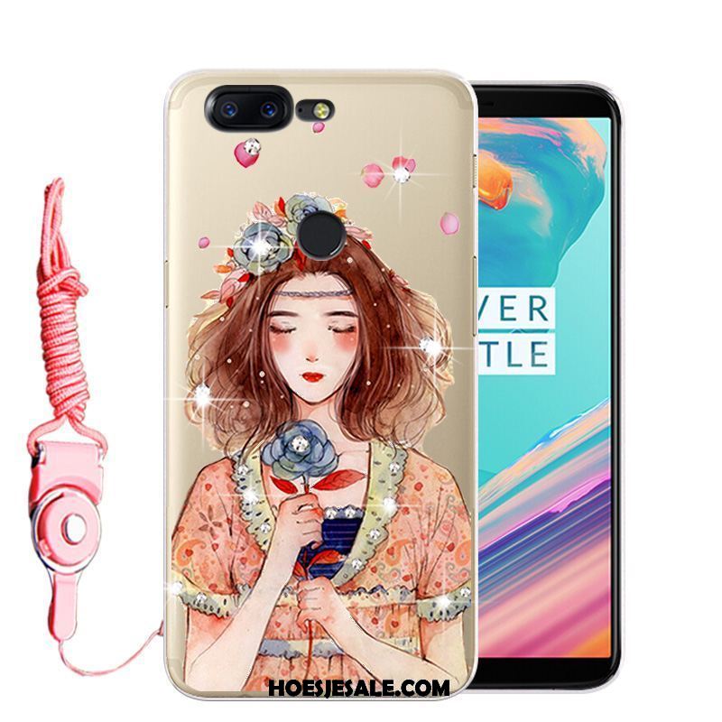 Oneplus 5t Hoesje Zacht Bescherming Met Strass Mobiele Telefoon Hoes Goedkoop