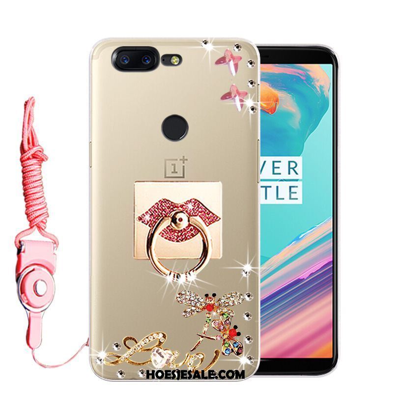 Oneplus 5t Hoesje Zacht Bescherming Met Strass Mobiele Telefoon Hoes Goedkoop