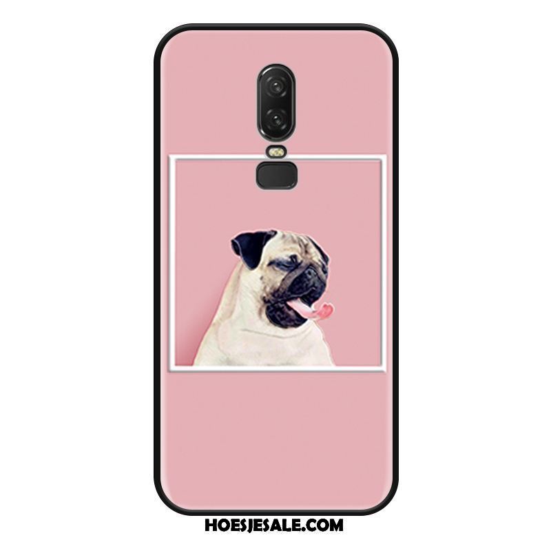 Oneplus 6 Hoesje All Inclusive Spotprent Wit Koe Hoes Kopen