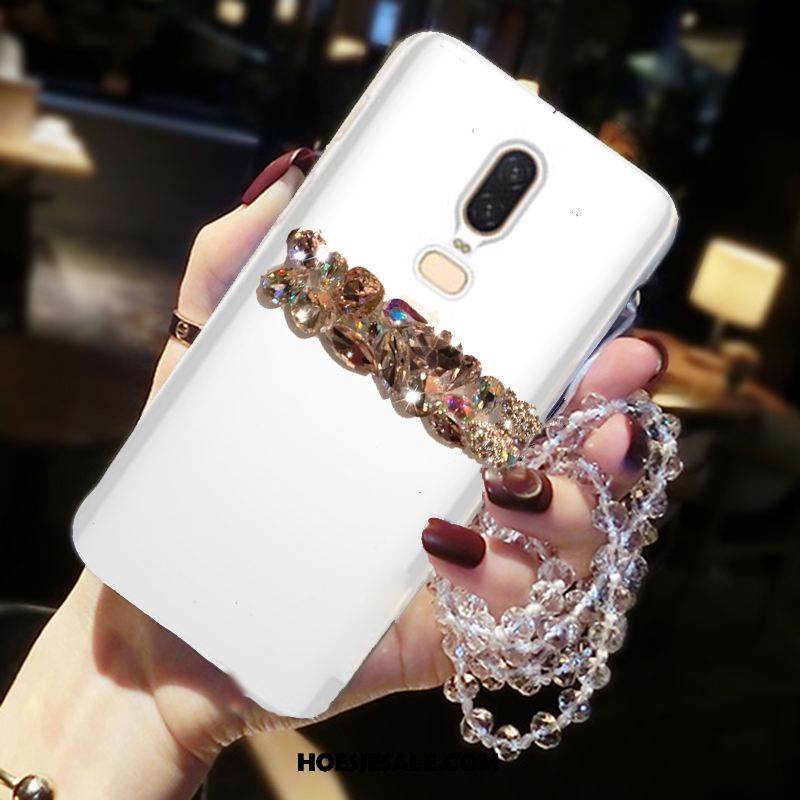 Oneplus 6 Hoesje Bescherming Met Strass Mobiele Telefoon Hanger Liefde Korting