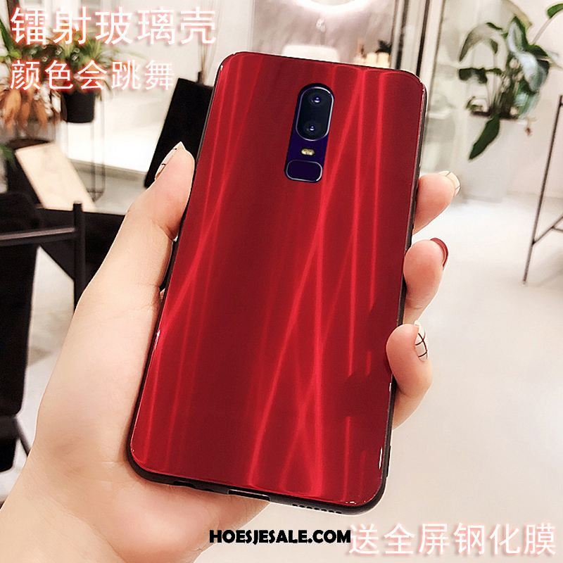 Oneplus 6 Hoesje Bescherming Siliconen All Inclusive Mobiele Telefoon Trendy Merk Goedkoop