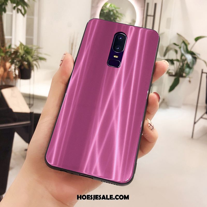 Oneplus 6 Hoesje Bescherming Siliconen All Inclusive Mobiele Telefoon Trendy Merk Goedkoop