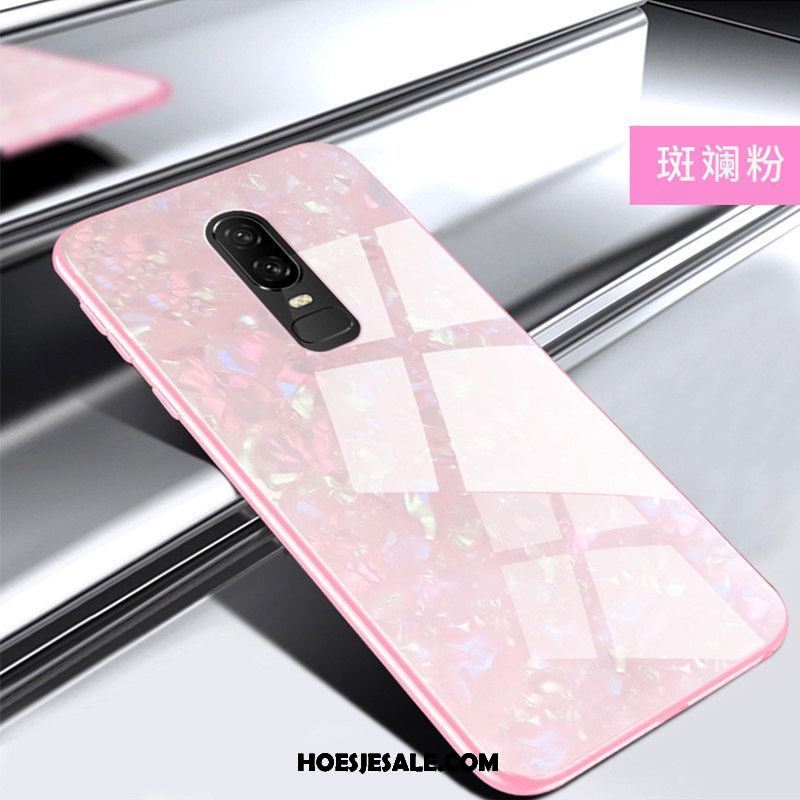 Oneplus 6 Hoesje Bescherming Trendy Merk Glas Siliconen Hoes Kopen