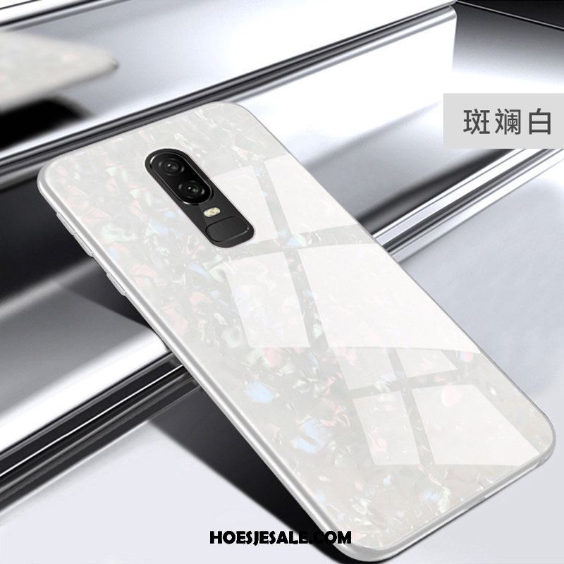 Oneplus 6 Hoesje Bescherming Trendy Merk Glas Siliconen Hoes Kopen