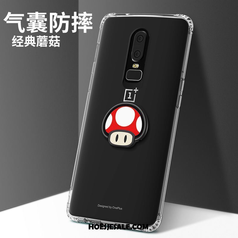 Oneplus 6 Hoesje Dun All Inclusive Siliconen Bescherming Rood Kopen